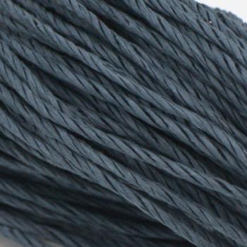 plied paperyarn thin blueish grey